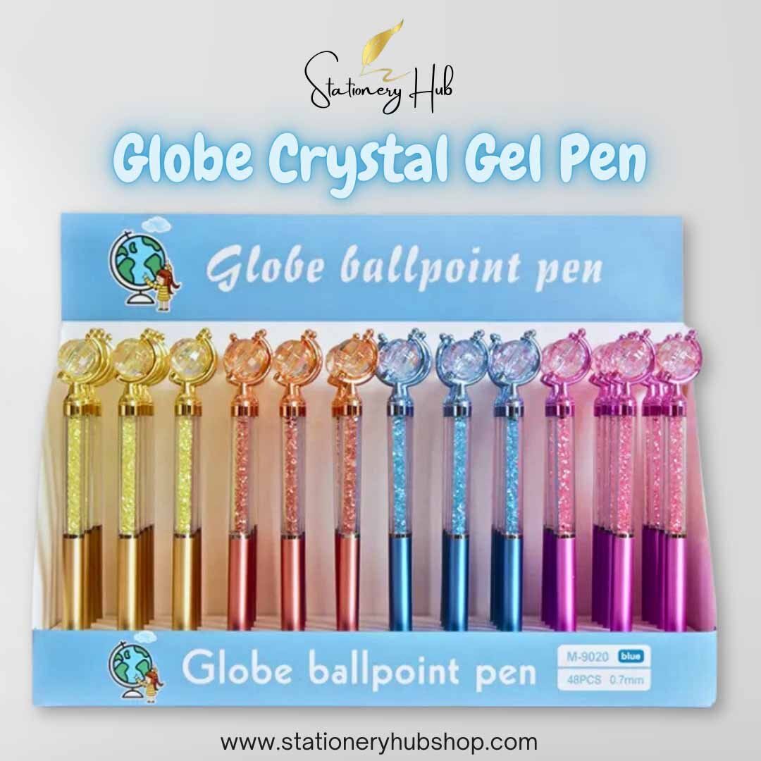 Globe Crystal Gel pen