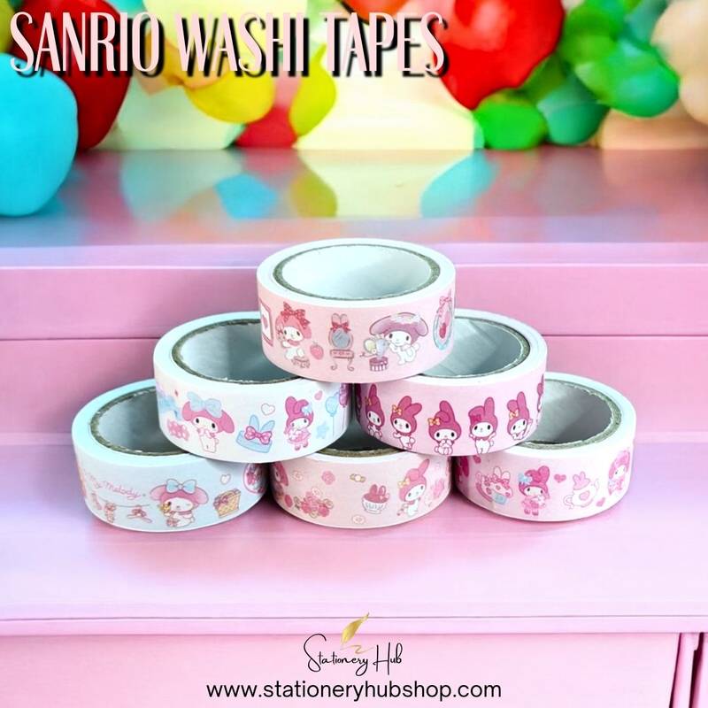 Sanrio Washi Tapes - Design 3 (Set of 6)