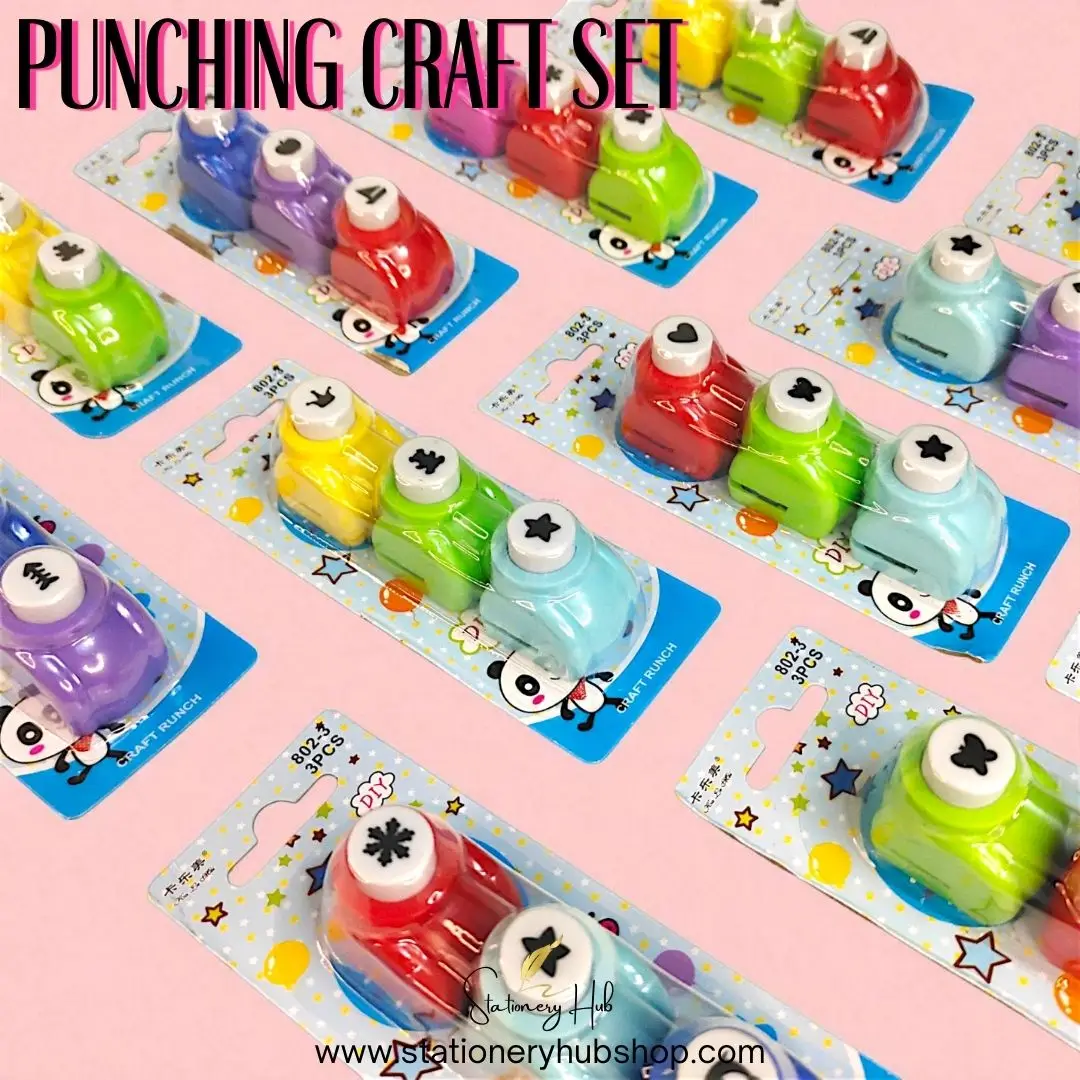 Paper Punch Cutter Set - [Pack of 3]