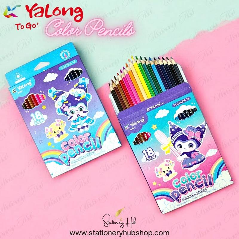Yalong Color Pencil [18 Pc]
